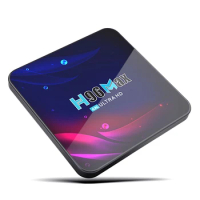 H96 Max Android 11 Smart TV Box 4K Hd Smart 5G Wifi Bluetooth Receiver Media Player HDR USB3.0 Tv Box EU Plug Accessories