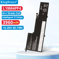 KingSener L19M4PF4 L19D4PF4 L19C4PF4 5B10W65297 Laptop Battery For Lenovo Ideapad Yoga Slim 7-14IIL05 7-14ARE05 15.36V 60.7WH