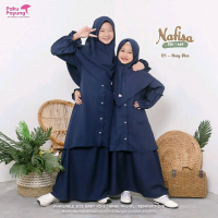 Paku Payung || Nafisa Series, Gamis Setelan Rok (Kids & Teens) 3 in 1, Cantik dan Menggemaskan, Bran