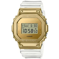 【CASIO 卡西歐】G-SHOCK 華麗酷金電子手錶(GM-5600SG-9)