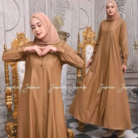 R.002 gamis terbaru.gamis polos.gamis katun toyobo.