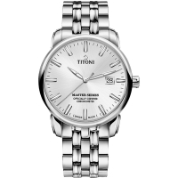 TITONI 梅花錶 大師系列 天文台認證 經典機械腕錶 83188S-575 / 41mm