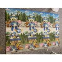 Costco遊戲地墊/POLI版本/雙面都有圖案/安全地墊/二手