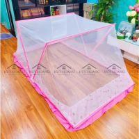 Màn Chống Muỗi Gấp Gọn Thông Minh, Màn Chụp Gấp Gọn Có Chân Viền Chống Muỗi - XƯỞNG MÀN HUY HOÀNG