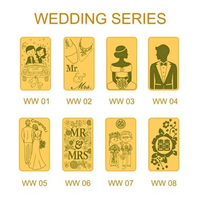Wonderful Wish Emas 24K WEDDING Series Oval 1 gram