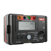 Digital Electrical Meter Insulation Resistance Tester AC DC Voltmeter UT526 RCD Test / Low Resistance Continuity Measure