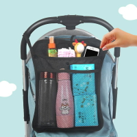 嬰兒車掛包收納袋通用雙層加厚兒童車掛網袋兜嬰兒傘車置物袋