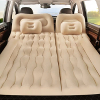 Car Travel Beds Inflatable Air Mattress Sleeping Bed Foldable Self-driving Cushion Tour Camping Pad Sofa Inflable Accessories