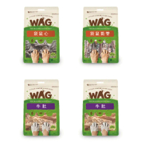 【WAG天然澳】精選風乾零食200克(袋鼠肉粒、袋鼠肝臟、牛肉條 狗零食 澳洲原裝進口 天然純肉風乾)