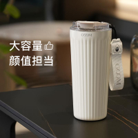 GOOM保溫杯大容量ins女生高顏值男羅馬柱咖啡杯車載水杯新款杯子