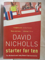 【書寶二手書T9／原文小說_BAF】Starter for ten_David Nicholls