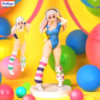 Japanese Original Anime Pvc Figure Super Sonico Action Figurine Collectible Model Toys 18cm