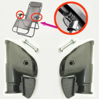 2x Recliner Beach lounge chair Seat Latch Hinge Fixed catch Lock and Release