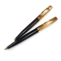 【PARKER】派克 51複刻版 黑桿/紅桿金蓋 18k 原子筆