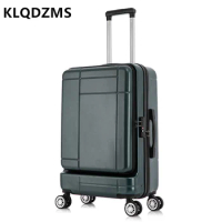 KLQDZMS 20/24 Inch Portable Suitcase Carry-On Luggage Stylish Wheeled Trolley Bag Suitable for Business Travel