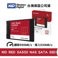 威騰 WD Red 紅標 SA500 1TB NAS SATA SSD 2.5 吋 (WD-SA500-1TB)