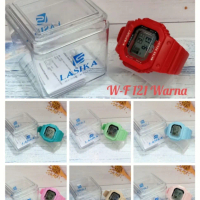 Jam Tangan Unisex Lasika segi Digital Sporty water resist