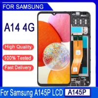 High quality 6.6" Display For Samsung A14 4G LCD Display Touch Screen Digitizer For Samsung A14 LTE A145P A145R LCD