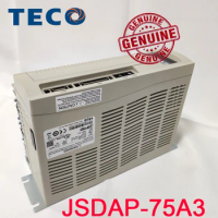 3 Phase Genuine TECO 3KW Servo Motor Drive JSDAP-75A3 Advanced Servo Ampifier High Resolution Encoder Auto Motor Recognition