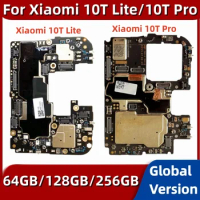 Original MainBoard MB For Xiaomi 10T Lite/Xiaomi Mi 10T Pro K30S Motherboard PCB Module With Chips Circuits Global MIUI System