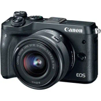 Canon M6 Digital Camera EF-M15-45 IS STM Lens Kit For Canon EOS M6 Mirrorless Digital Camera