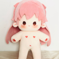 Tên mã: Yuan bởi Liu Ciyong 20cm Búp bê bông có xương búp bê trần đồ chơi nhồi bông hình sao biển