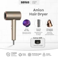senus Hair Dryer Pengering Rambut Anion Salon Haircare Ungu