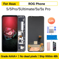 6.78" OEM For Asus ROG Phone 5 5pro 5s Pro Display With Frame LCD Display Screen For ROG Phone 5 Ultimate ZS673KS I005DA