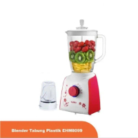 TERBARU!! Turbo blender gelas plastik dry mill EHM 8099 EHM8099 - Merah