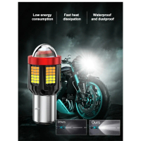 【Terhad Masa】H6 BA20D H4 P15D Lampu Hadapan Motosikal LED Sangat Terang 3575 3000LM 12V-80V