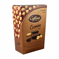 【義大利CAFFAREL卡飛駱】CREMINO醇黑榛果夾心巧克力(150g 榛果巧克力 黑巧克力)