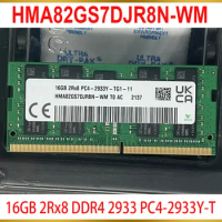 1 Pcs For SK Hynix 16GB 16GB 2Rx8 DDR4 2933 PC4-2933Y-T Notebook Memory HMA82GS7DJR8N-WM