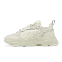 Puma 休閒鞋 Cassia Lux 女鞋 米白 奶茶 厚底 增高 緩衝 復古 老爹鞋 39783704
