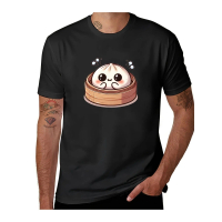 T-Shirt Grafik Dumpling Comel Lelaki - T-Shirt Bercetak, Leher Krew, Lengan Pendek, Kasual, Boleh Ba