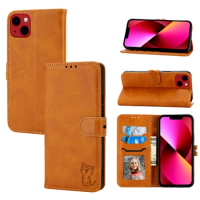 Cartoon Cute Cat Etui Wallet Flip Stand Case For Xiaomi MI 13T 13 12T 12 11 10 ULTRA PRO LITE MAX 3 5G Casual Cases Back Cover
