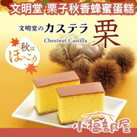 秋季限定🍁 日本製 銀座 文明堂 栗子秋香蜂蜜蛋糕 5切入 蜂蜜蛋糕 伴手禮 季節限定 秋季 栗子蛋糕 彌月蛋糕【小福部屋】