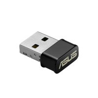 【ASUS 華碩】WiFi 5 雙頻 AC1200 USB 無線網路卡(USB-AC53 Nano)