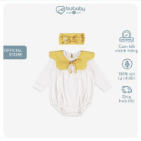 BU Baby Set Body kèm yếm cổ hoa bé gái Mimo cho bé sơ sinh từ 0 đến 12 tháng - GMC503100 | Bu Baby C