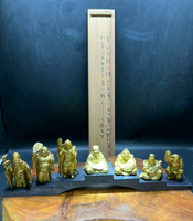 日本鍍金七福神 大正年 距今100多年