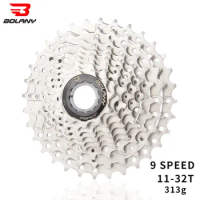 BOLANY Mountain Bike 9 Speed Freewheel EIEIO 11-32T Cassette Sprocket For HG Freehub Bicycle Parts