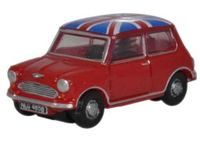 Mini 現貨 Oxford NMN001 1:148 汽車.紅