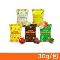 【THE VEGAN 樂維根】豆皮咔滋脆 (多種口味可選) 30g/包 (素食蛋白餅乾)