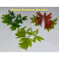 Daun Bonsai Variasi Gerigi Daun Filler Bunga Daun Buket Bunga Tanaman Hias Plastik Dekorasi Mahar Hi