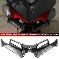 cánh máy bay cánh gió, bộ cánh động lực học cánh đuôi gió, phụ kiện xe máy, cho Kawasaki Ninja 300, 