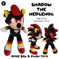 [Best Seller]- [satuan] Boneka SHADOW THE HEDGEHOG (Sonic Hitam) ORI dabi23mall