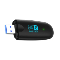 Wifi Adapter AX1800M USB3.0 Wifi6 2.4G/5Ghz Dual Band USB Network Card Network Card Adapter