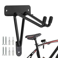 Garage Bike Rack Wall Mount Garage Wall Mount Bicycles Storage System Vertical Cycling Holder Hook For Road Mountain Hybrid