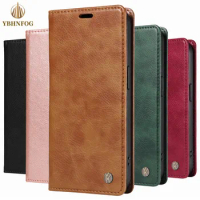 Leather Wallet Case For iPhone 15 14 Plus 13 12 Mini 11 Pro XR X XS Max Holder Stand Flip Phone Cover For iPhone 6 6S 7 8 Plus
