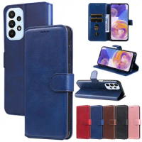 100pcs/Lot Wallet Phone Case For Samsung Galaxy A03S A03 Core A02 M02 A02S M02S F02S A22 M22 F22 4G 5G Flip Leather Stand Cover