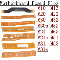 Main Board Motherboard Connector Flex Cable For Samsung Galaxy M53 M13 M62 M52 M32 M22 M10 M20 M30 M31 M21 M31S LCD Touch Flex